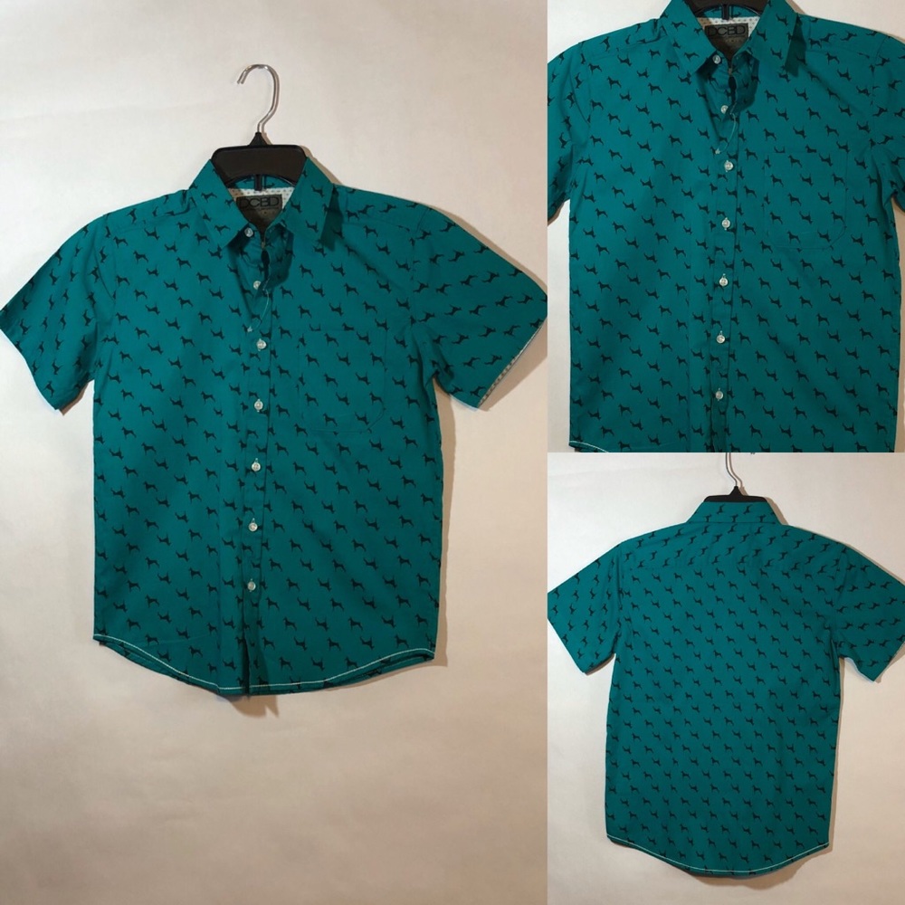 NWT Drill Clothing Company Boys Short Sleeve Shirt